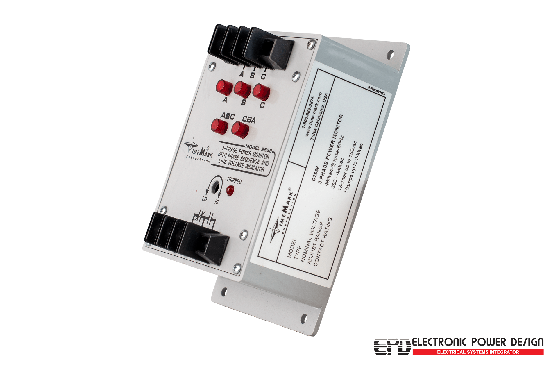 C2638 Time Relay - Electronic Power Design